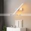 Nordic Rectangular Black Wall Lamp 330 Degree Rotating Creative Decorative Wall Light