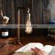 Water Pipe Industrial Table Lamp E27 Bulb Light Vintage Table Light Fixture Indoor Lighting Decoration