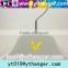YY0465 brand shop rubber paint nonslip clothes hanger rubber coated coat hanger with notches