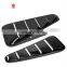 Factory Supply Auto Plastic Parts Rear Side Window Shutter, Matt Black Side Shade Guard Scoop Louver Trim For Mustang 05-14