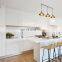 Ready Glossy US Custom Lacquer Kitchen Cabinets LED Kitchen