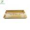 Multifunctional Customized Reversible Acacia Wood Serving Tray Bed Desk Food Tray with Handles