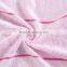 2015 New Products top-selling high quality pink jacquard bamboo fiber terry blanket