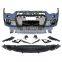 A7 or S7 4G Car front bumper facelift Audi RS7  Car bumper with grill for Audi A7 S7 Car bodykit  2015 2016 2017 2018