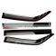 Two Tone Color  Durable Rain Guards Original Type Window Deflectors Vent Deflector Vent Window Visors For Nissan