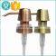 Wholesale custom bathroom sets dispenser pump, stainless steel 304 lotion pump