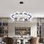 Nordic Modern Creative Glass Ball Chandelier Golden Pendant Light LED Hotel Pendant Light