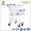 Asian Style 45 L Steel Material Shopping Cart basket push cart