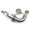 Food grade beer homebrew adjustable spunding valve with gauge