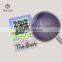 Tamper Evident Custom Made Roll Form QR Code Authenticity Hologram Sticker