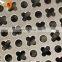 Galvanized  Perforated metal ceiling Stainless steel Perforated Metal Mesh Sheet ceiling