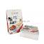 Custom printed  Nueces  stand up zipper  packaging bags plastic aluminum foil flat bottom pouch