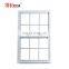 Canada market tempered glass pvc hung window