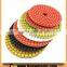 4" 500# strong pad A quality marble floor wet polishing pads                        
                                                Quality Choice