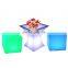 illuminated led cube seat led cube lighting up chair event tables bar chair cube lawn stool