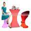 bar stool /PE RGB color changed LED night club furniture catering cafe bar chair& table Bar Furniture Sets