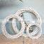 Wicker Christmas Rattan Garland Wreath Ring Small Decorative Ring Decor