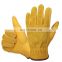 Factory Direct Custom Cowhide Welder Driving Hand Labor Protection Welding Garden Leather Working Gloves