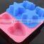 Star and Heat Shaped Green Jello Mold