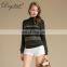 Women's Preppy Style Jacquard Leopard Knitted Cashmere Sweater O-Neck with Autumn Style ODM Supply for Winter Season