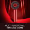 High Quality Intelligently-Designed Red Light Therapy Electric Hair Comb USB Ionic Scalp Massager Plastic Hair Growth Tool