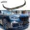 G11 G12 OEM Alto Qualidade Lábio Frontal de Fibra de Carbono Separador do Para-choque Frontal para a Série 7 da BMW G11 G12