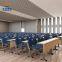 JS Group Foldable Plywood Steel Desk Stackable Plastic Lecture Hall Chair With Desk Lecture