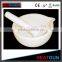 WHITE 99% ALUMINA CERAMIC MORTAR WITH PESTLE FOR LABORATORY TEST