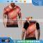 (OEM FACTORY) polyester rash guard, fitness t shirt, custom soccer jerseys