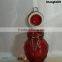 100ml Colored Glass Candle Holder with Clip Clop Glass Topper