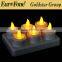 2016 hot sale!!!!wholesale rechargeble led light waterproof candle tealight