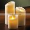 2015 New Product Remote Control Pillar Paraffin Wax Flameless small LED Candle Light