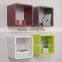 MDF Wood Square Wall Cube Shelf 30x30x20cm