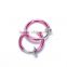 Colorful Fake Nose Ring Goth Punk Lip Ear Nose Clip On Fake Piercing Nose Lip Hoop Rings Earrings Body Jewelry