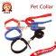 Wholesale Thicker Polyester Dog Leash and Dog Collars