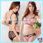 Watermelon Red Lace European Push UP Style Sexy Bra