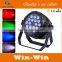 18x10w RGBW led stage par light IP65