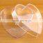 Heart Shaped Clear Acrylic Candy Box Wedding Favors