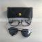Handmade factory wholesale leather eyeglass case