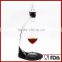 FDA charming mini portable glass wine decanter NT-TP722-1