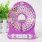 Mini Portable Fan 4 Speeds Rechargeable Personal Fan Small Handheld Fan with Timing Function Battery Operated