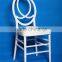 white wedding resin acrylic phoenix chair