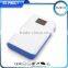 Dual usb best sellng super fast charging li 18650 power bank with flashlight