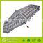 2016 Grid umbrella, yiwu umbrella, pg fabric umbrella