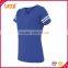 Latest apparel womens fine jersey football t-Shirt, v-neck sublimation custom printing dri fit t shirt                        
                                                                                Supplier's Choice