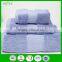 china factory wholesale solid coor 100% cotton eco-friendly hotel towel set with dobby
