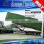 Tri-axles ending hydraulic dumper 60 ton/ 70 ton stone payload U tipping trailer