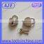 AJF very beautiful heart shaped silver rhinestone padlock