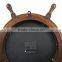 Ship Wheel Clock - Ships Wheel Wall Clocks Boats Fishing 2038