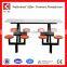fast food restaurant table chairs/Fancy and Fashion customized restaurant table and chair